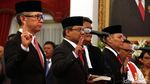 Prabowo-Paloh Riang Gembira di Pelantikan Wamen