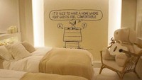 Setiap kamar didekorasi secara berbeda. (Foto: Dok. Peanuts Hotel)