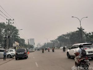 Palembang 2 Pekan Dikepung Kabut Asap, Menteri LHK Diminta Turun Tangan