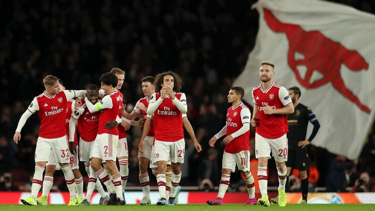 Arsenal menghadapi Crystal Palace di lanjutan Liga Inggris 2019/2020. (Foto: Naomi Baker/Getty Images)