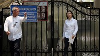 Usai bertemu dengan Presiden Joko Widodo (Jokowi), Angela menemui awak media.