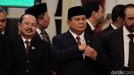 Akrab! Momen Prabowo-Paloh Ngobrol di Pelantikan Wamen