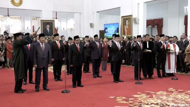 Resmi Dilantik Jokowi Ini Dia 12 Wamen Kabinet Indonesia Maju
