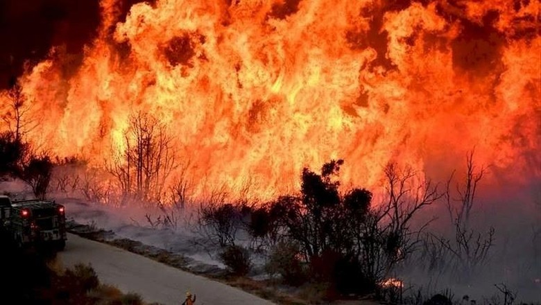 Kebakaran Hutan di California Kian Tak Terkendali, 50 Ribu Orang Dievakuasi Kebakaran Hutan di California Kian Tak Terkendali, 50 Ribu Orang Dievakuasi