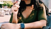 Terakhir, ada pedangdut Cita Citata yang kelihatan asyik makan es krim. Saat itu ia sedang jalan-jalan di New York lho. Foto: Instagram