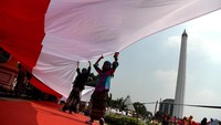 Sejumlah pelajar turut serta dalam kegiatan tersebut.