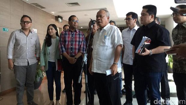 Jajaran menteri yang ditugaskan membangun 10 Bali Baru