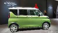 Kei Car Mitsubishi ini terlihat imut dan menggemaskan. Foto: Doni Wahyudi/detikcom