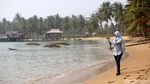 Terpukau Indahnya Pantai Batu Kasah Natuna
