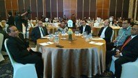 Direktur Operasi II Brantas Abipraya, Widyo Praseno mengatakan dengan diraihnya penghargaan ini diharapkan dapat menjadi motivasi tambahan bagi seluruh karyawan Abipraya untuk terus berkembang dan meningkatkan kompetensi guna mewujudkan visi menjadi perusahaan konstruksi terpercaya di Indonesia. Istimewa/Dok. PT Brantas Abipraya.