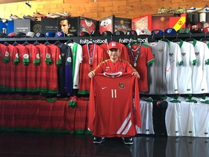 Syahrul Mubarak 3 Tahun Kumpulkan Jersey Timnas U-19 Evan Dimas cs