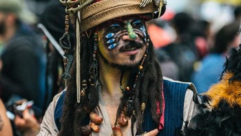 Captain Jack Sparrow. Foto: Ali Reza Malik via Bored Panda