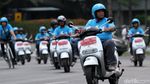 Momen Anies Pimpin Konvoi Jakarta Langit Biru