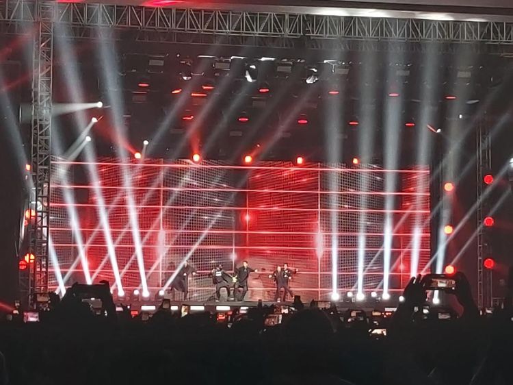 Melihat Lagi Momen Backstreet Boys Bikin Penonton Histeris Semalam