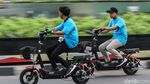 Momen Anies Pimpin Konvoi Jakarta Langit Biru