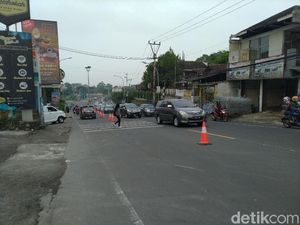 Uji Coba Sistem 2-1 di Puncak Selesai Lebih Cepat, Pengendara Kecewa