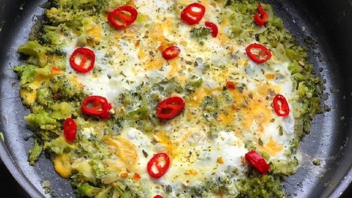omelet brokoli buat sarapan sehat omelet brokoli buat sarapan sehat