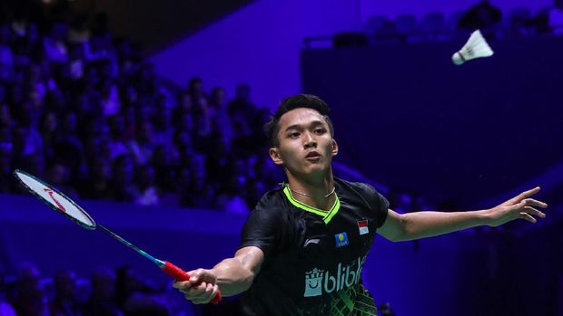 Jonatan Christie berhasil melaju ke babak final.