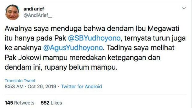 Puan Bantah AHY Gagal Jadi Menteri Karena Dendam Mega ke SBY 
