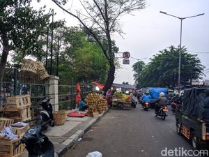 Pak Anies! Tolong Tertibkan PKL di Jl Raya Bogor Kramat Jati yang Bikin Macet