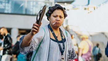 Landlady di Kung Fu Hustle. Foto: Ali Reza Malik via Bored Panda