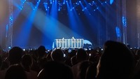 Meski baru pertama kali ke Indonesia, Backstreet Boys mengaku terkesan. Foto: Pingkan Anggraini