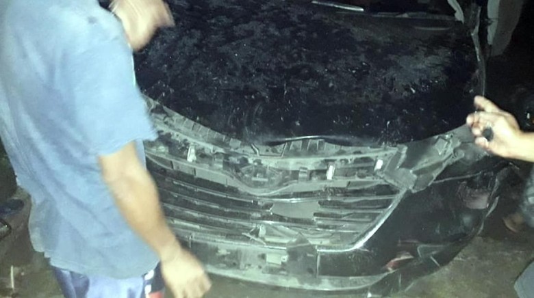 Mesin Mati Saat Lintasi Rel, Mobil di Cianjur Ringsek Tertabrak Kereta Mesin Mati Saat Lintasi Rel, Mobil di Cianjur Ringsek Tertabrak Kereta