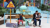 Gedung mall ini sempat disebut sebagai bangunan terburuk di New Jersey, namun kini jadi pusat hiburan termegah. Adam Jeffery/CNBC.