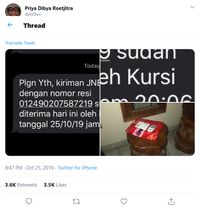 Viral Cuitan Notifikasi Paket, Bikin Ngakak Netizen 