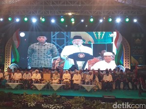 Wapres Maruf Amin Tekankan Santri Jadi Bagus Pinter Ngaji Usahawan