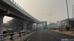 Potret Jembatan Ampera Hilang Ditelan Kabut Asap