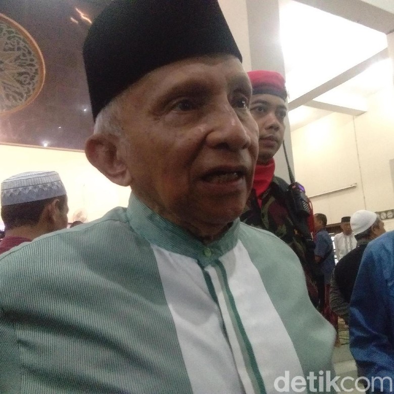 Amien Rais will do the calculations in Jok's office after 6 months Amien Rais will do the calculations in Jok's office after 6 months