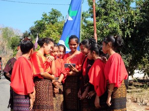 Desa Aewora di Ende Akhirnya Merdeka Sinyal