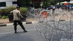 Jalan Medan Merdeka Barat Ditutup Jelang Demo Mahasiswa