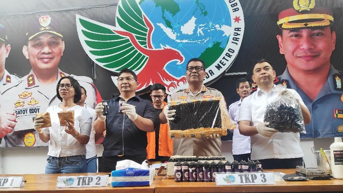 3 Pengedar Liquid Vape Gorilla Ditangkap, 253 Botol Disita