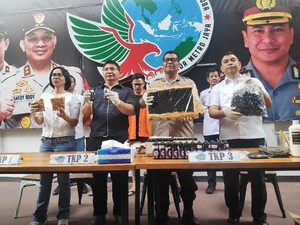 3 Pengedar Liquid Vape Gorilla Ditangkap, 253 Botol Disita