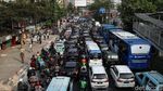 Kawasan Senen Macet Imbas Upacara Hari Sumpah Pemuda