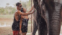 Mike pun sudah bertemu dengan orang tua Janisa dan kekasihnya itu juga sudah dekat dengan Kenzou. Dok. Instagram/janisas