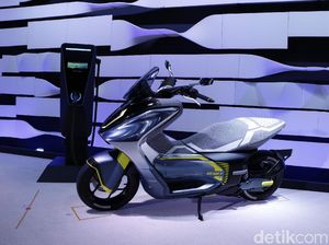 Nih, Yamaha Nmax Versi Listrik, Setara Motor 125 cc