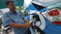 Peresmian SPKLU ini sebagai wujud keseriusan PLN untuk mendukung program kendaraan listrik di Indonesia. Istimewa/PLN.