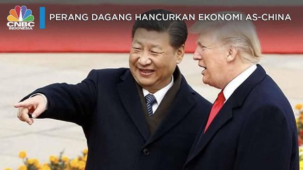 Perang Dagang & Risalah The Fed Bikin Gemetar, IHSG Melemah