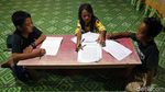 Sinar Lampu Terangi Anak-anak di Perbatasan RI Menuntut Ilmu