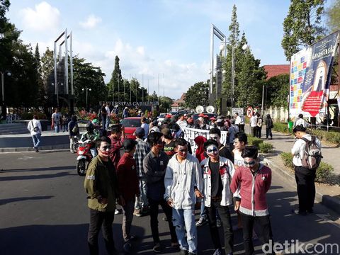 Mahasiswa Yogya Turun ke Jalan Tuntut Presiden Terbitkan Perppu KPK