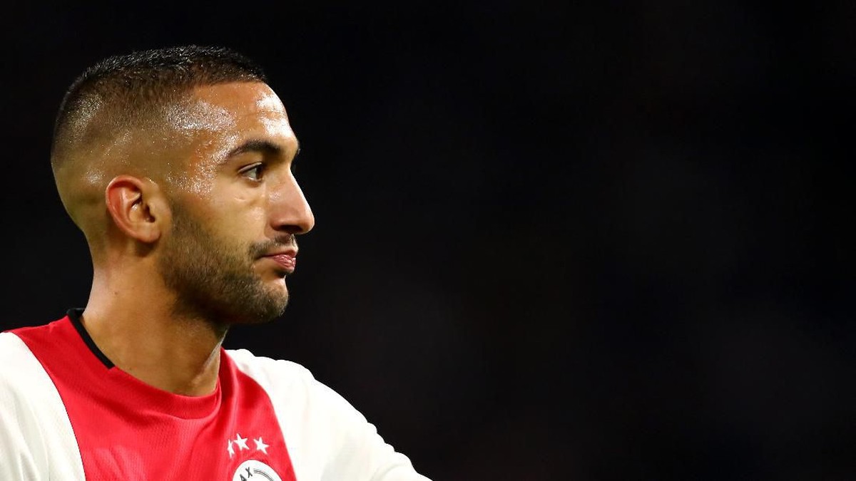 Winger Ajax Amsterdam, Hakim Ziyech. (Foto: Dean Mouhtaropoulos/Getty Images)