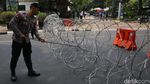 Jalan Medan Merdeka Barat Ditutup Jelang Demo Mahasiswa