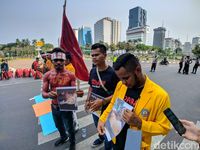 Mahasiswa UHO Kendari Demo di Jakarta, Minta Tewasnya Randi-Yusuf Diusut