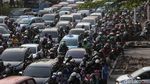 Kawasan Senen Macet Imbas Upacara Hari Sumpah Pemuda