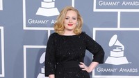 Foto ini saat Adele menghadiri Grammy di 2012. (Foto: Getty Images)
