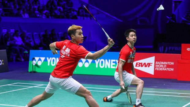 Ahsan/Hendra bisa hadapi Kevin/Marcus di semifinal.