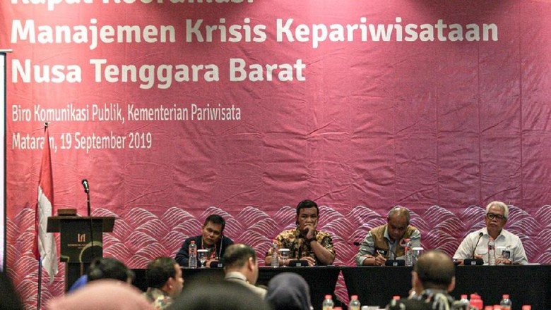 Kementerian Pariwisata sudah beberapa kali melakukan sosialisasi mitigasi bencana (dok Kementerian Pariwisata) Kementerian Pariwisata sudah beberapa kali melakukan sosialisasi mitigasi bencana (dok Kementerian Pariwisata)